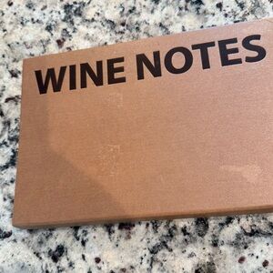 Wine Notes Notebook